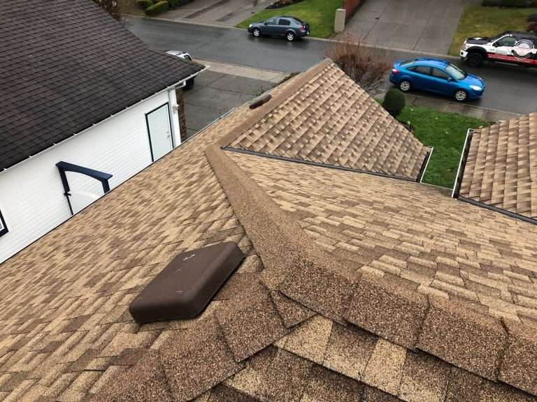 Re-Roofing Project using GAF Timberline HDZ – Shakewood
